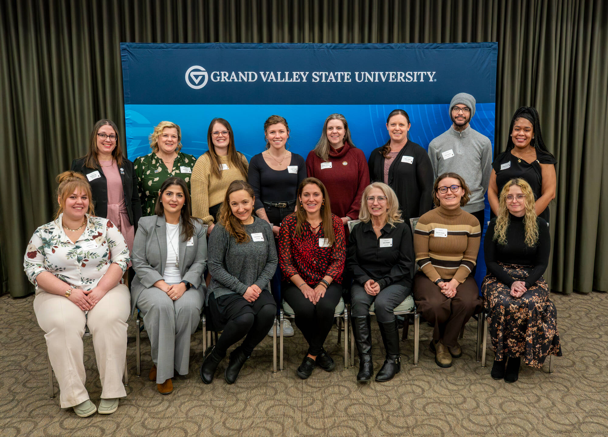 Adult students recognized during the Alpha Sigma Lambda Honor Society